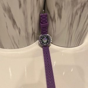 Birthday Cake Rubber Wrist Watch 💜